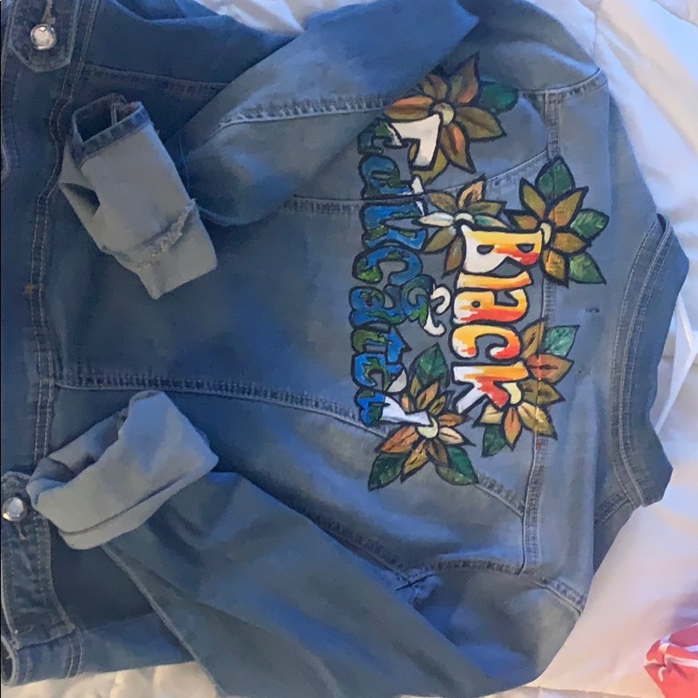 Custom Jean jacket - Picture 2 of 3